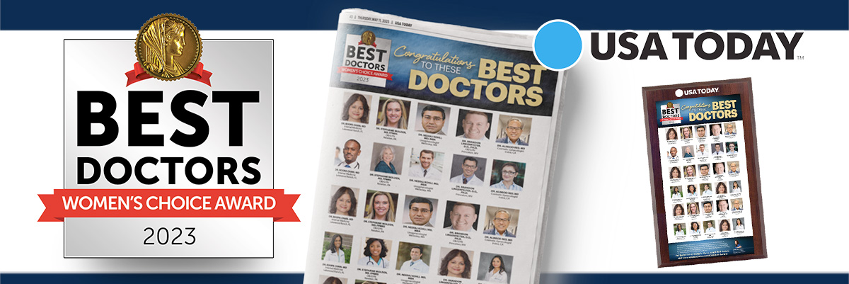 BEST DOCTORS WOMENS CHOICE AWARD 2023